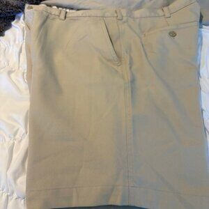 PGA Tour Brand Size 38 Waist Golf Shorts Khaki